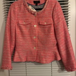 New with tags Tweed Peplum blazer